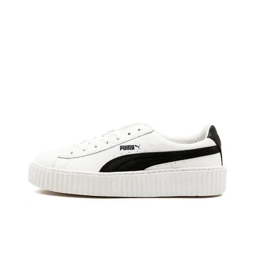 FENTY RIHANNA X PUMA Rihanna Fenty Creeper Low Скейтборд Кроссовки Унисекс Черный Белый