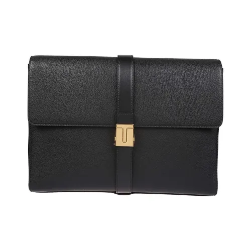 TOM FORD Клатч из козьей кожи Briefcase Мужской Черный