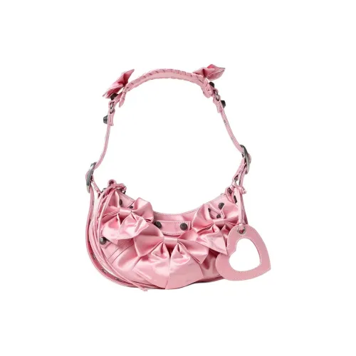 Balenciaga Satin Сумка Сумка через плечо Женская Розовая