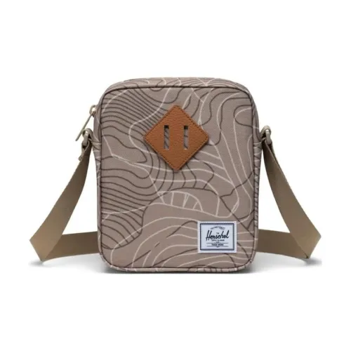 Herschel Сумки кросс-боди Саржа Коричневый Унисекс