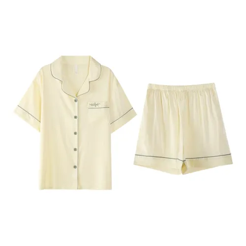 PBENO PD Пижамный комплект женский светло-желтый