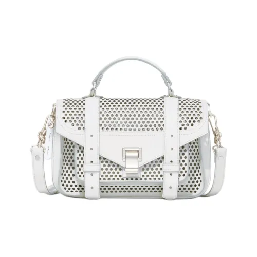 PROENZA SCHOULER Сумка через плечо из телячьей кожи мини-сумка женская оптический белый