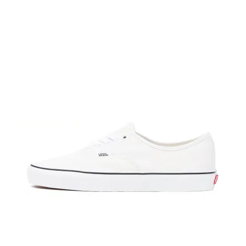 Vans Authentic Series Low Топ Скейтборд Кроссовки Унисекс Белый