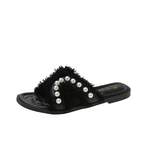 Слипоны с принтом Peach женские