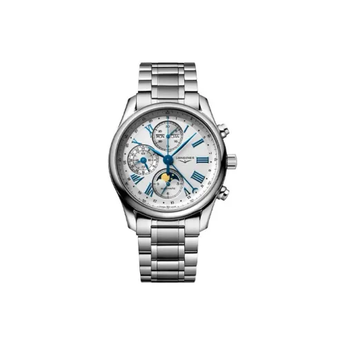 Longines Автоматический Механический Механизм Мужские Часы Master Collection 40 мм Серебряные