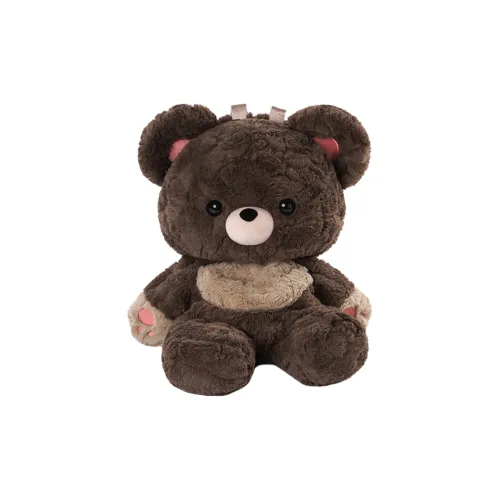 Holding Bamboo Плюшевый Рюкзак Стандартный Унисекс Коричневый