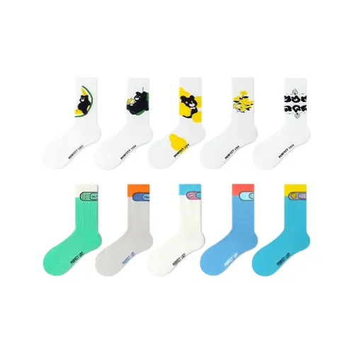 PL Все Season Носки Crew Унисекс 10 пар