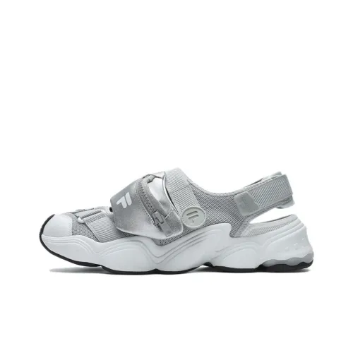 FILA FUSION TENACITY Пляжные сандалии Лунно-каменный серый/Ярко-белый Женские