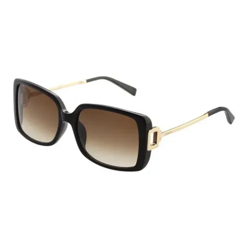 TOD'S Квадратные солнцезащитные очки унисекс черные