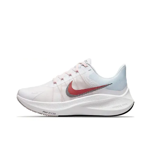Nike Zoom Winflo 8 Low Топ Повседневные Тренировочные Беговые Кроссовки Женские Белые