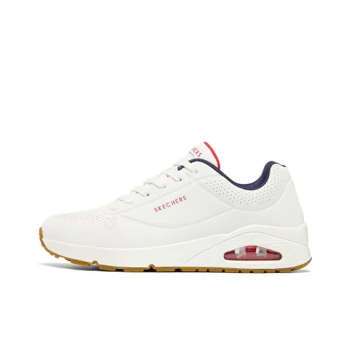 Skechers Uno Low Топ Повседневная обувь Мужская Белая