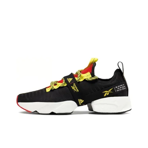 Adidas x Reebok Instapump Fury Амортизация Низкий Топ Повседневная Обувь Унисекс Черный Желтый