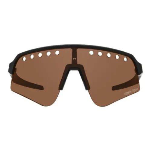 Oakley Нерегулярная форма Солнцезащитные очки Унисекс Черный