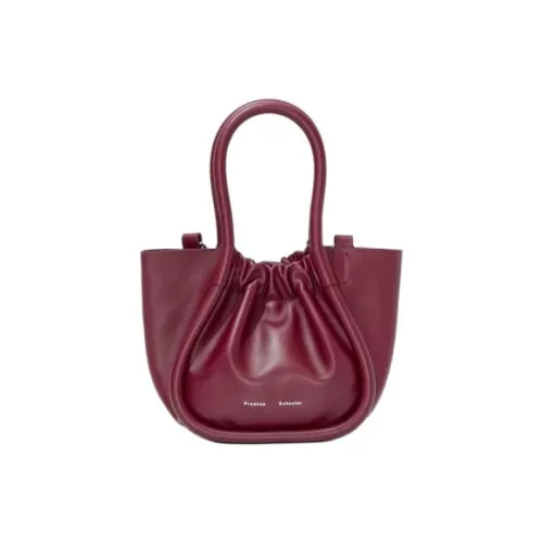 PROENZA SCHOULER Телячья кожа Сумка через плечо Экстра Маленькая Женская Гранат Красный