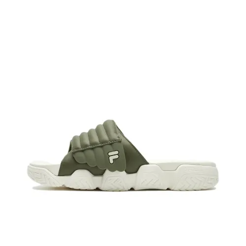 FILA FUSION Buster Слипоны Мужские Белые Зеленые