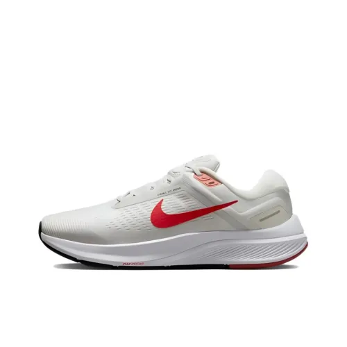 Nike Zoom Structure 24 Устойчивый к истиранию Амортизация с Отскоком Низкий Топ Повседневный Городской Коммутирование Беговые кроссовки Мужской Серый