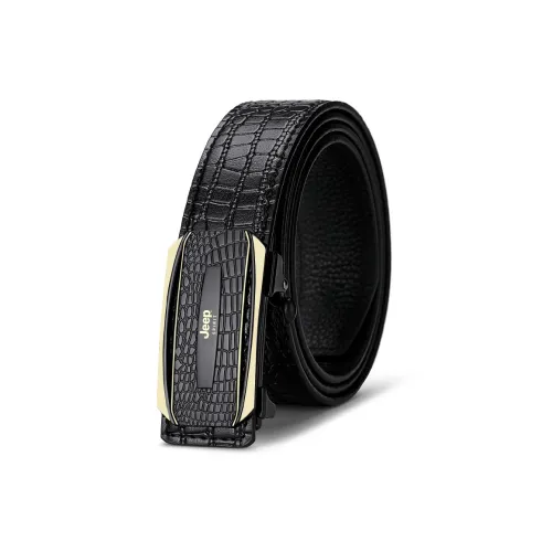 JEEP SPIRIT Ремешок из полированной коровьей кожи Автоматическая застежка Мужской Ширина 3,3 см