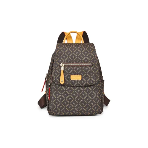 SANTA BARBARA POLO RACQUET CLUB Печатный ПВХ Ткань Рюкзак Женские