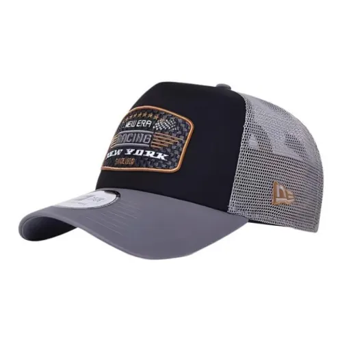 New Era Хлопковые кепки унисекс черные