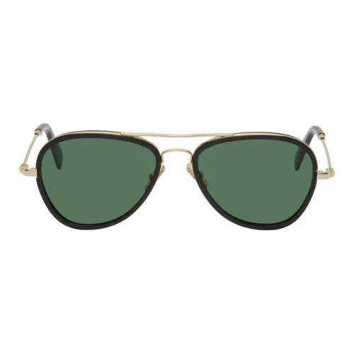 TOTEME Металл Ацетат Aviator Солнцезащитные очки Женские Черный