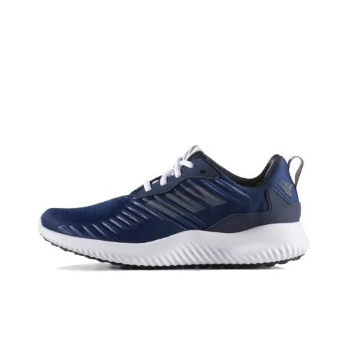 Adidas Alphabounce Rc Амортизаторы Slip-resistant Низкий топ Марафон Беговые кроссовки Женские Синий Белый