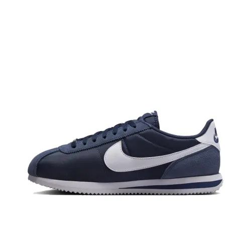 Nike Cortez Collection Повседневный Низкий Топ Синий с Белым Надпись Мужской