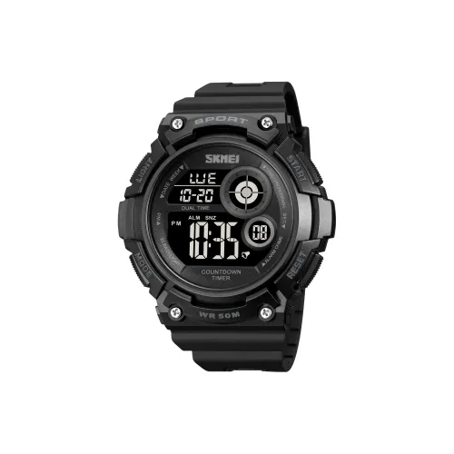 SKMEI Электронный Механизм Мужские часы 54мм*53,3мм*16мм Черный