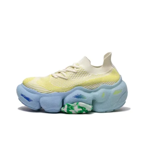 Grounds Низкий Топ Повседневная Обувь Унисекс Желтый Синий