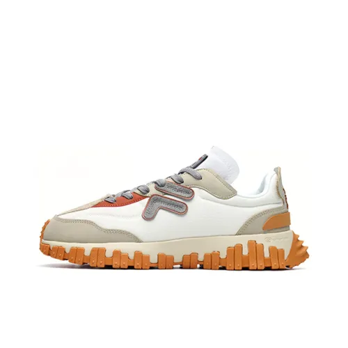 FILA FUSION UNIQUE RT70 Low Топ Толстоподошвенные кроссовки Мужской Белый Желтый