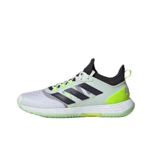 Adidas ADIZERO UBERSONIC 4,1 4,1 Low Топ Теннисные Кроссовки Мужские Белый Черный Зеленый