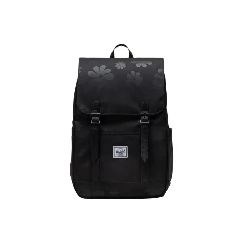 Рюкзак Herschel из переработанной ткани маленький унисекс черный