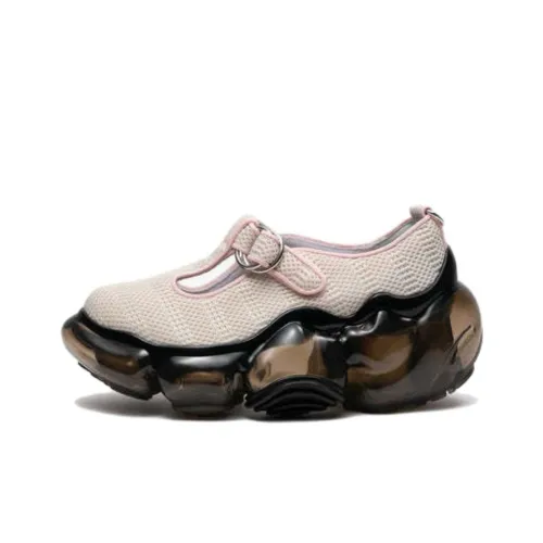 Grounds Moopie Low Топ Повседневная обувь Женская Светло-розовая