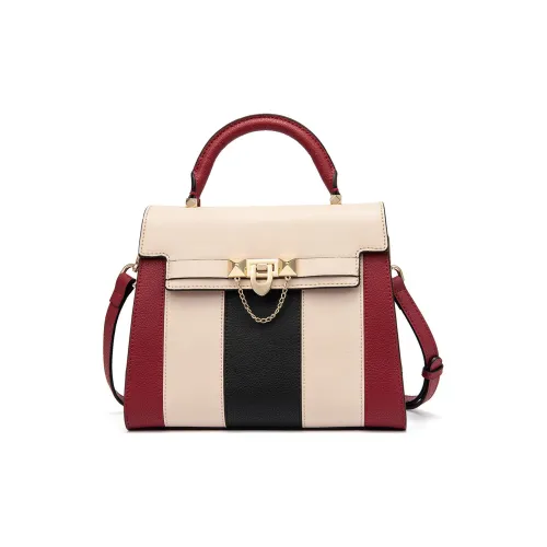 SANTA BARBARA POLO RACQUET CLUB Сумка через плечо из коровьей кожи женская красная