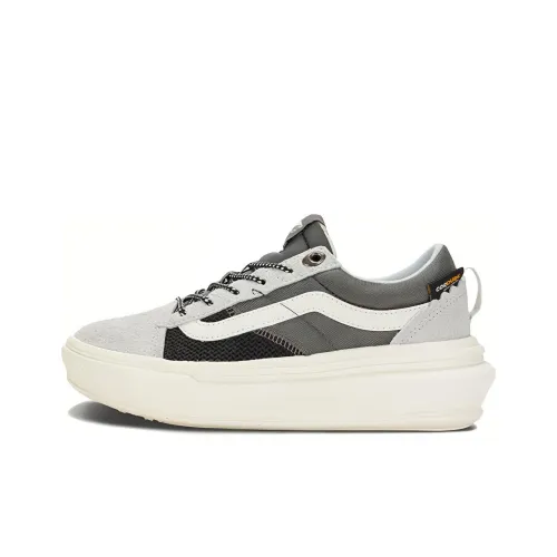 VANS Низкие Кроссовки для скейтбординга Унисекс Серый Белый