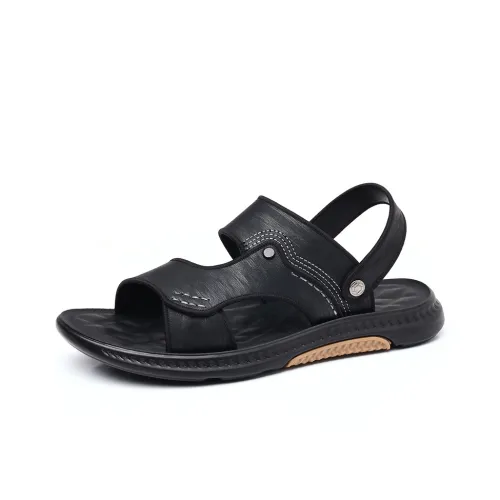 ZUWUDONG Пляжные сандалии Мужские Черные