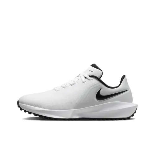 NIKE INFINITY г Slip Resistant Водонепроницаемый Баланс Низкий Топ Обувь для гольфа Унисекс Белый черный