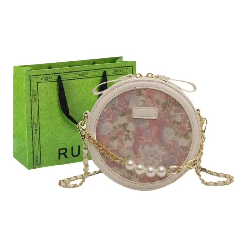 RUIPAI ПУ (полиуретан) Маленькая круглая сумка сумка через плечо плечевая сумка Стандартная Женская Фиолетовая Синяя Розовая Белая и Розовая