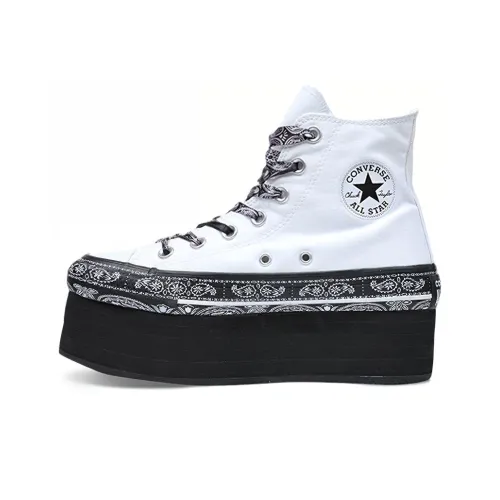 Miley Cyrus x Converse Chuck Taylor All Star Платформа High Топ Кеды Женские Белые