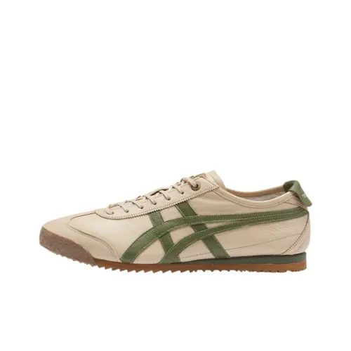 Onitsuka Tiger MEXICO 66 Casual Low Top Бежевый Зеленый Унисекс