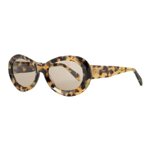 TOTEME Ацетат Нерегулярная форма Солнцезащитные очки Женские Черепаховый