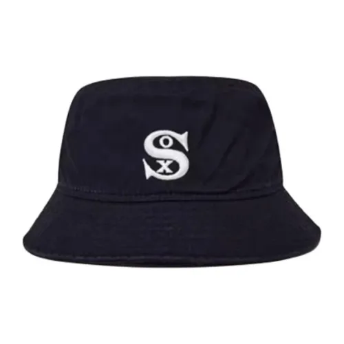 New Era Cotton Bucket Hats Унисекс Черный