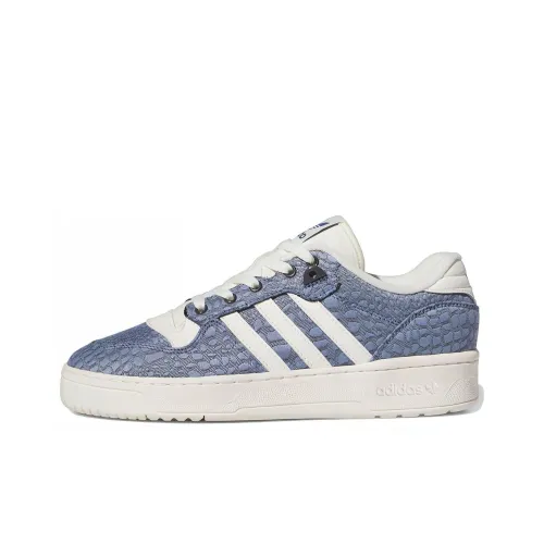 Adidas Originals Rivalry Low Slip Resistant Low Топ Скейтборд Кроссовки Мужские Белый Синий