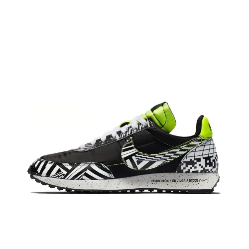 Nike Air Tailwind 79 Амортизация Поддержка Низкий Топ Casual Унисекс Черный Желтый