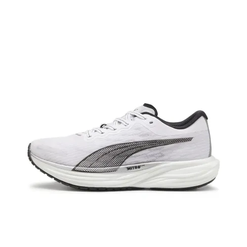 PUMA Deviate NITRO 2 Беговые кроссовки Низкий Топ Белый Мужской