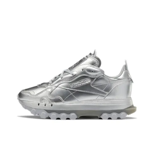 Reebok Classic Leather Беговые кроссовки Низкий Топ Женские