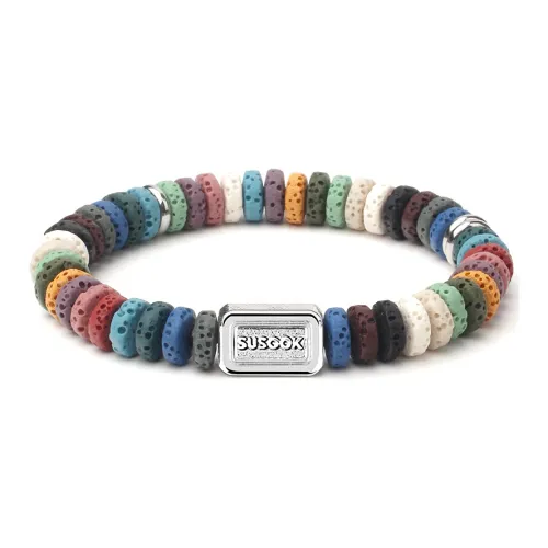 SUSOOK Браслеты из вулканического камня Унисекс Dopamine Dressing Color Scheme