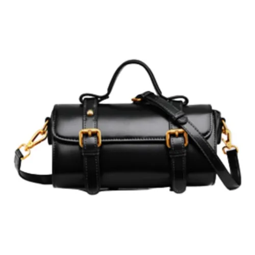 DEERE JACK Корова Спилок Сумка через плечо Мини Женская Черная