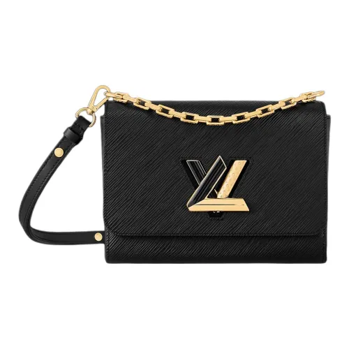 LOUIS VUITTON Twist Epi GRAIN LEATHER Сумка через плечо Женская Черная