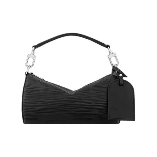 LOUIS VUITTON Сумка через плечо из коровьей кожи маленькая сумка мужская черная