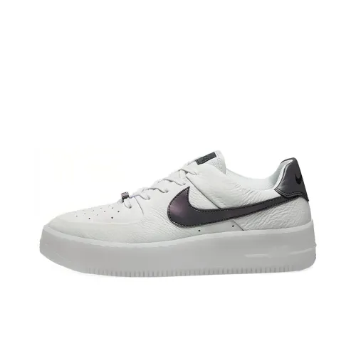 Nike Air FORCE 1 Slip-on Устойчивый к истиранию Низкий Топ Скейтбординг Кроссовки Женские Белые